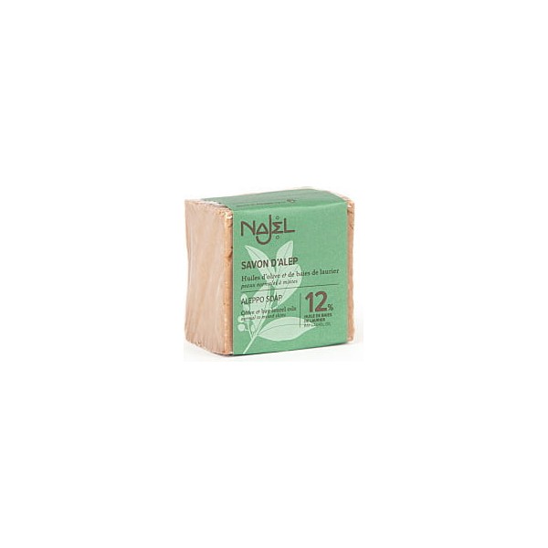 Najel Aleppo Soap 12% BLO, 200 g