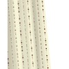 Croydex Dotty Textile Shower Curtain,1800 x 1800mm
