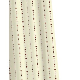 Croydex Dotty Textile Shower Curtain,1800 x 1800mm