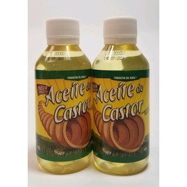 Del Roble 3X CASTOR OIL Massage Aromatherapy Aceite de  CASTOR Para Masajes 120 mL each