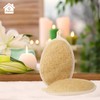 Pospetia Natural Loofah Loofah Scallop Scum Bath Sponge Exfoliating Bath