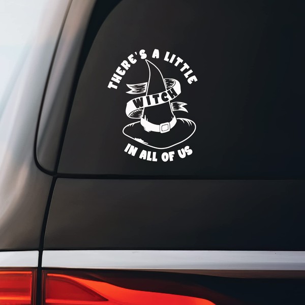 Practical Magic Quote Little Witch in All of Us Sticker