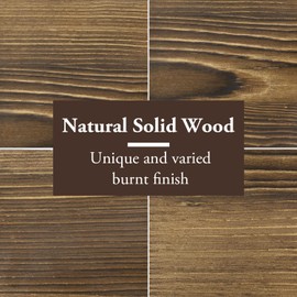 MyGift Beer Tasting Flight Sampler Set - Four 6 oz Pilsner Pub Glasses and Dark Brown Wood Serving Tray and Chalkboard Labels