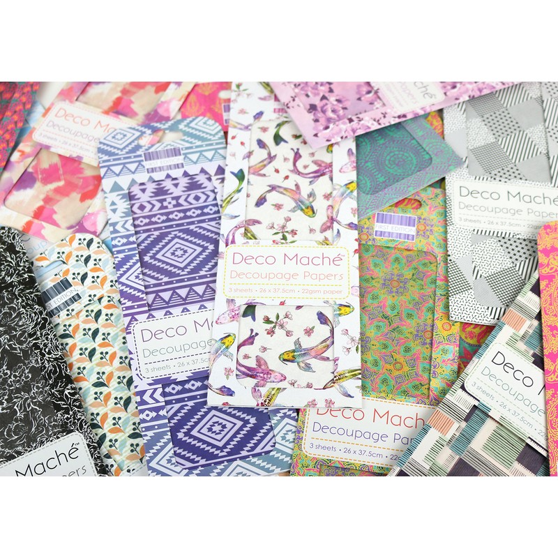 First Edition FEDEC094 | Decoupage Craft Papers Blue Regal |