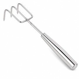 Garden Weed Puller for Weeding & Soil Loosening – Manganese Steel Multi-Tooth Hand Rake for Gardens, Lawns & Yards