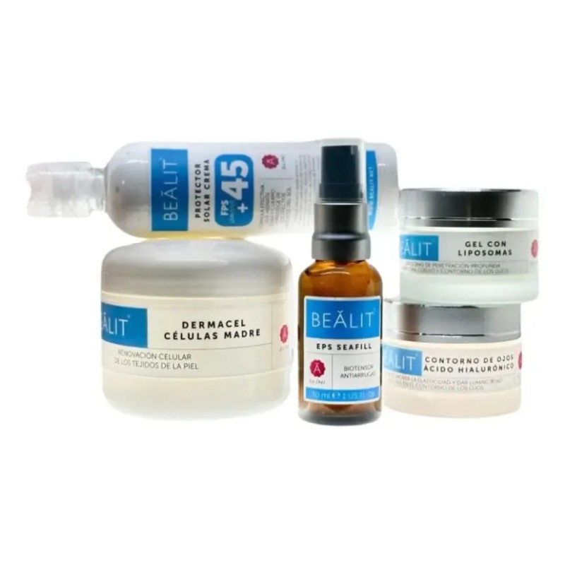 Bealit Kit Bolds Tensor, Liposoma, Gel Ojos, Dermacel, Solar