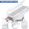 Vicenpal Trading Card Storage Box Clear Plastic Card Box Set