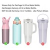 Replacement Straws For Zak Sage 14-25 Oz Water Bottle, Compatible