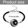 Two Piece Adjustable Sun and Moon Friendship Bracelets Couple Bracelets