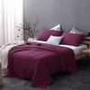KASENTEX Quilt-Coverlet-Bedspread-Blanket-Set for All Season with Two Pillow Shams, Ultra