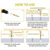 Hyamass Damaged Screw Extractor Set&bolt extractor kit & Stripped Screws