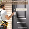 52HZ Fingerprint Door Lock, Keyless Entry Door Lock with Code,