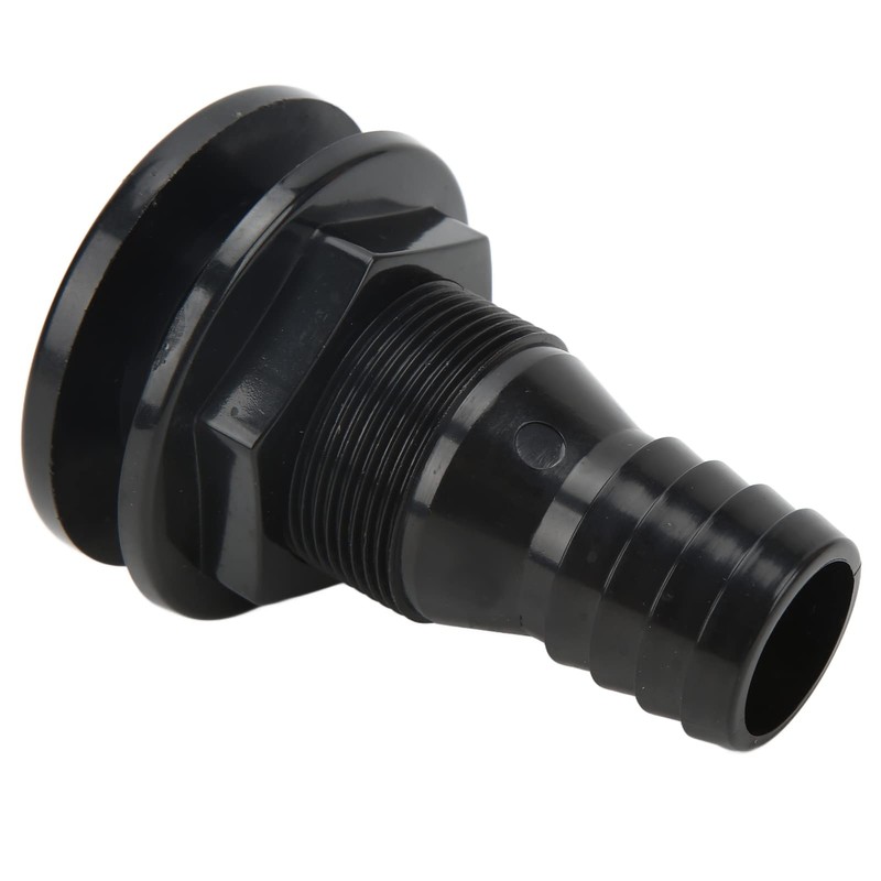 Thru Hull Fitting, 1‑1/4in Plastic Marine Thru Hull Exhaust Fittings