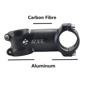 RXL SL Stem Road Bike Carbon + Aluminium Alloy 31.8 MTB Bicycle Stem 3K Matt 6 Degree 80 mm Mountain Bike Stem