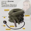 Collarín Cervical Inflable Ajustable Con Tracción Cervical, Extensor Cervical De