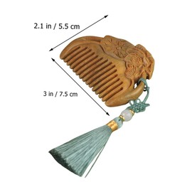 VICASKY Compact Detangling Hair Brush Comb Massaging Brush for All Hair Types Portable for Men Women