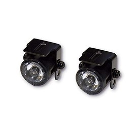 SHIN YO LED Parking Light Round Diameter 24.7 mm with Universal Holder (Black)