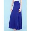 MBJ WB670 Womens Fold-Over Maxi Skirt M Royal_Brite