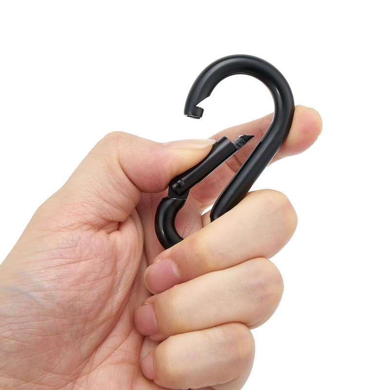 4Pcs Stainless Steel Spring Snap Hook Carabiner 304 Stainless Steel