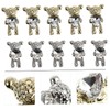 FOMIYES 3sets Nail Art Decorations Bear Charms Diy Manicure Accessories