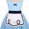 Dressy Daisy Disfraz de Princesa Vestido de Tul Azul Alicia