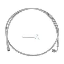 TUCKBOLD an-4 Turbo Oil Feed Line Kit 5ft Pressure Remote Turbocharger Oil Drain Return Line with Adapter,Wrench 1 Set