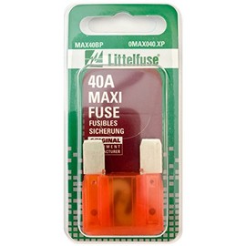 Littelfuse Maxi Blade Fuse, Orange 40 amp, 1 per pkg. (MAX40BP)