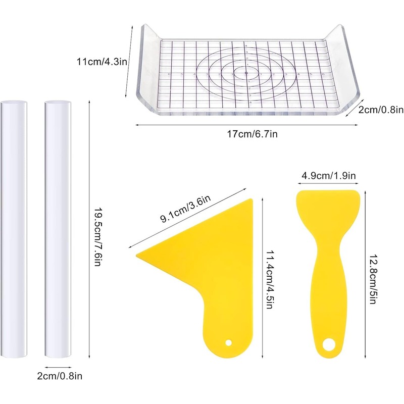Polymer Clay Tools Set, 61 Pieces Polymer Clay Tools with