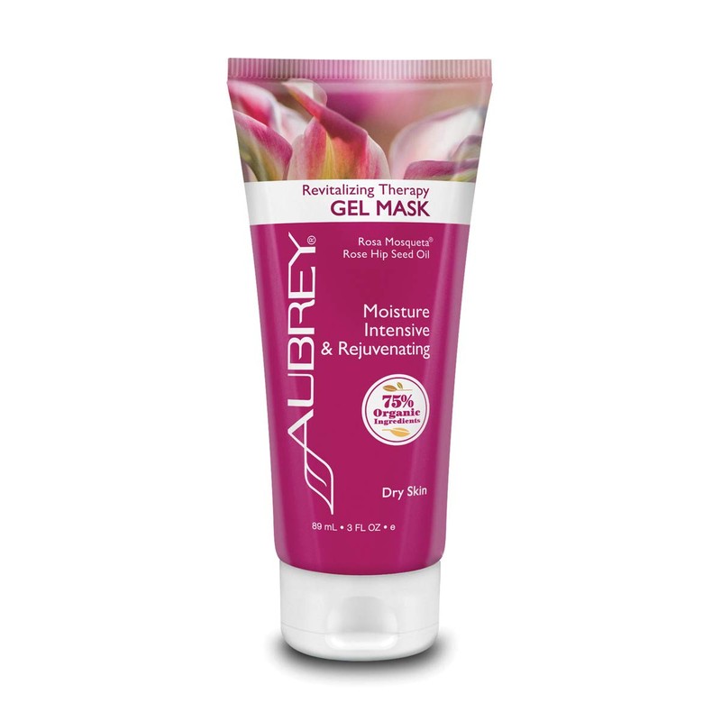 Aubrey Organics Revitalizing Therapy Gel Mask, 3 Oz