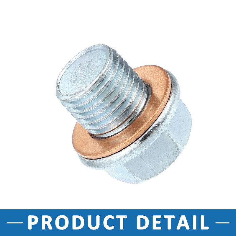 A ABSOPRO Magnetic Oil Drain Plug Bolt for Opel M14x1.5