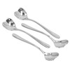 4 Pcs Coffee Stirring Spoons, Stainless Steel Dessert Spoons Heart