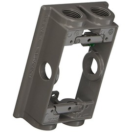 BELL 5414-0 Weatherproof Box Extension Adapter, 5-1/4-Inch X 3-1/2-Inch