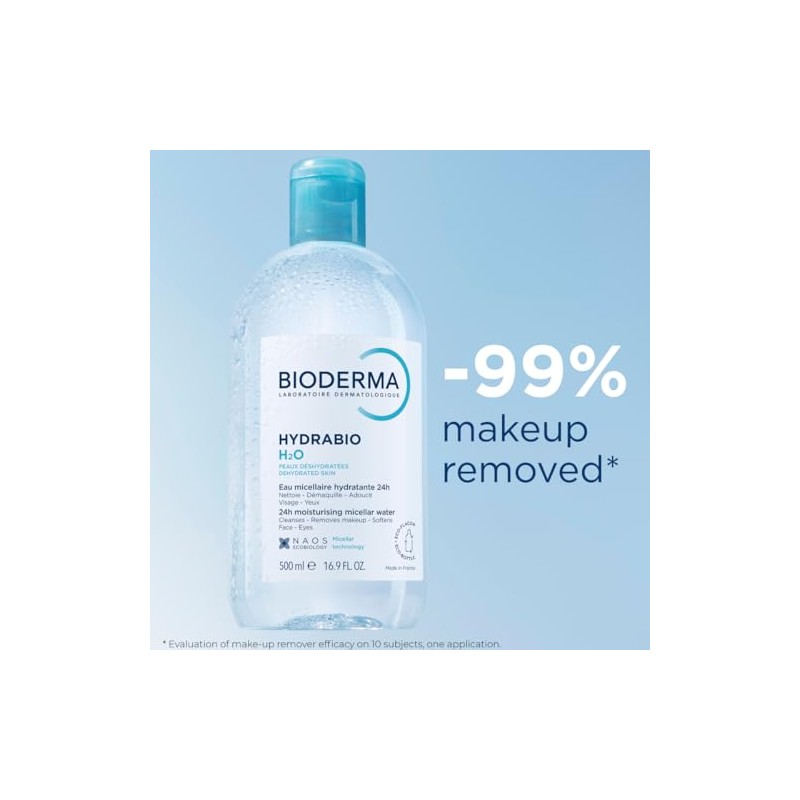 Bioderma Hydrabio H2O Agua Micelar Micellar Cleansing Water for Sensitive