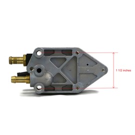 The ROP Shop Fuel Pump for Evinrude 1981 E75ERLCIM, E75ERLCIH, E75ERCIM, E75ERCIH, E150TRXCIH