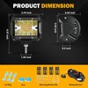 Auxbeam 4 Inch 240W LED Pods, Amber White Fog Light