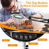12XMagnifying Glass with Light and Stand|Magnifying Lamp with 3-Section Swing