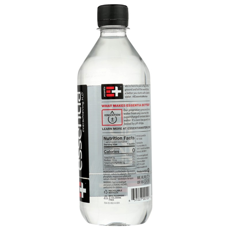 Essentia Water, Ionized Hydration Single, 20 Fl Oz