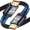 10K 8K HDMI Cable 2.1, Available 1.5FT, 3.3FT, 5FT, 6.6FT,
