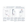 Funny Table Wall-Mounted Sanitary Bag Dispenser, White, 130 x 290