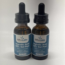 QRxLabs Glycolic Acid 30% Gel Peel with Chamomile & Green Tea Extracts Ex 01/26