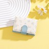 Bakurok Small Wallet for Women Cute Slim Trifold Wallet Floral