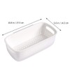 UPKOCH Rinsing Bowl 2-in-1 Multi-Function Kitchen Colander Filter Bowl Set