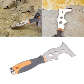 Espátula para Masilla 16 en 1, Herramienta para Pintores de Paneles de Yeso de 3 Pulgadas, Raspadores de Pintura Multifuncionales para Madera, Rascador de Pintura de Acero
