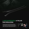 Riyhch 1 Pair Windshield A-Pillar Trim Moulding Fit for Ford