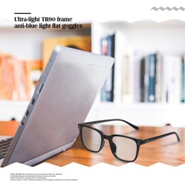 Aroncent Anti UV Glare Harmful Computer Glasses for Men Women