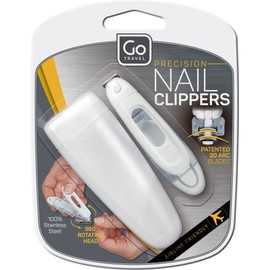 Go Travel Arc Blade Hygienic Nail and Toe Clippers with Airline Case (Ref 420)