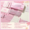 YUNZII C98 Cute Wireless Mechanical Keyboard(Pink Mao, Candy Switch)