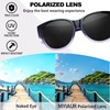 Myiaur Polarized Fit Over Glasses Sunglasses for Women, Trendy Wear