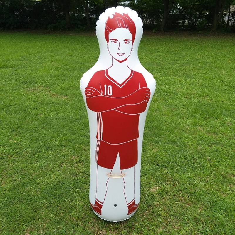 Inflatable Soccer Dummy Goalie, Defender Wall Soccer Practice Goalkeeper Air