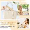 izuzta - Bolsa de maquillaje transparente para mujeres y niñas,